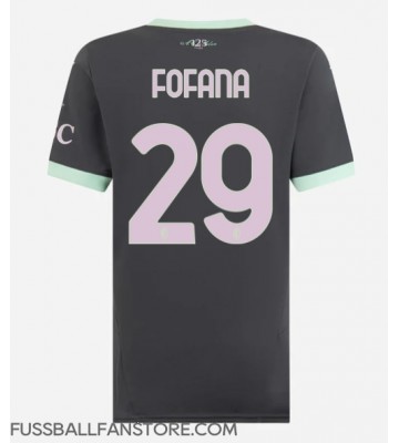 AC Milan Youssouf Fofana #29 Replik 3rd trikot Damen 2024-25 Kurzarm